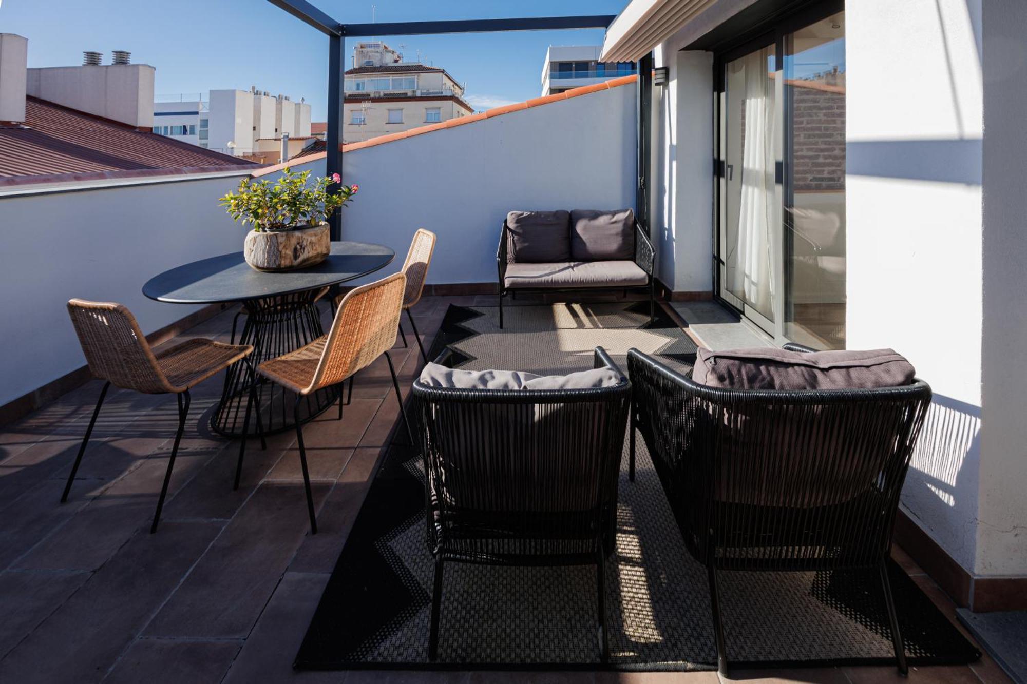 Atico Duplex Playa Area Barcelona Con Spa Exterior 蒙特加特 外观 照片