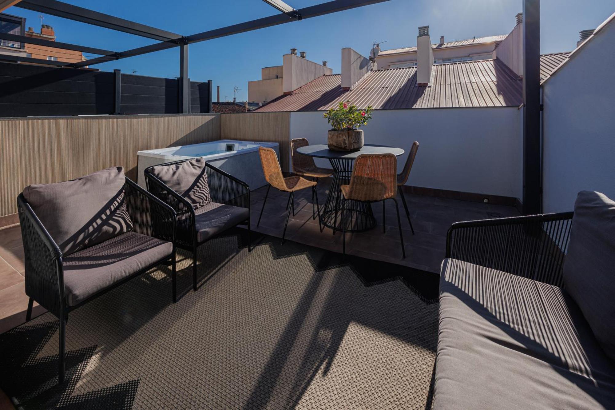 Atico Duplex Playa Area Barcelona Con Spa Exterior 蒙特加特 外观 照片
